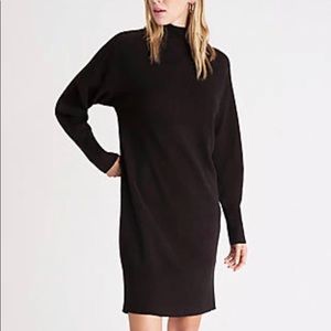 Ann Taylor mock neck cashmere sweater dress